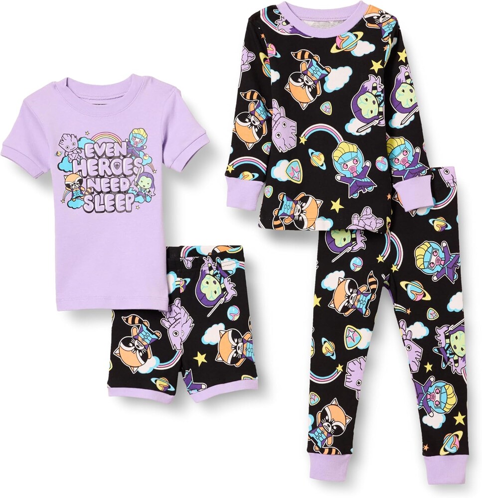 Amazon Essentials Disney | Marvel | Star Wars Babies, Toddlers and Girls' Pajama Set