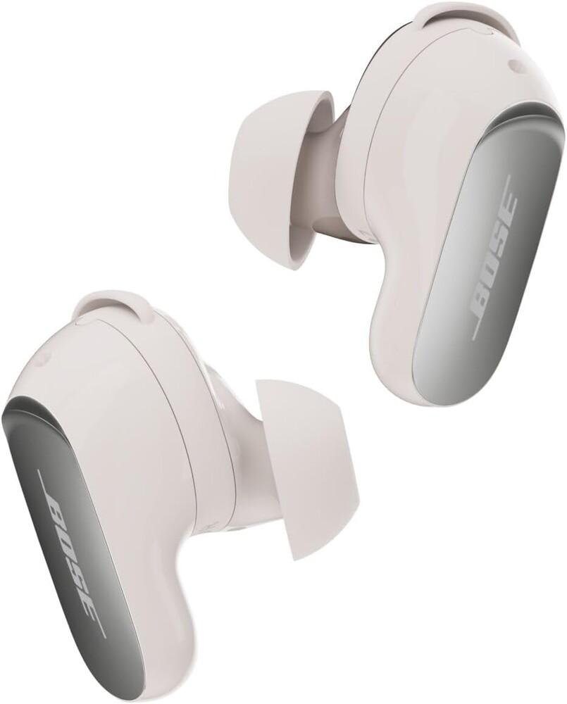 Bose QuietComfort Ultra Earbuds (2nd Gen) - Wireless Noise Cancelling Earbuds with Mic, Immersive Audio, USB-C Charging, Up to 6 Hours Battery, IPX4 Rating, White Smoke