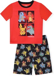 Pokemon Little/Big Boys' Pajama Short Set
