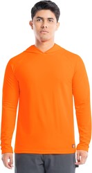 Wrangler Men's Long Sleeve UPF 40 Performance Raglan Hoodie