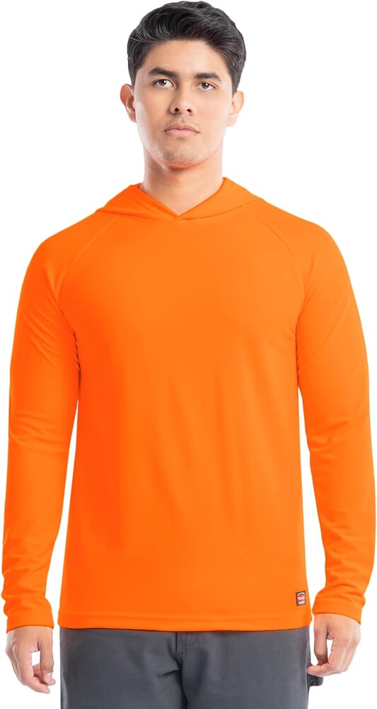 Wrangler Men's Long Sleeve UPF 40 Performance Raglan Hoodie