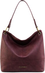 Montana West Hobo Bag for Ladies Shoulder Handbags with Back Pocket | Purses