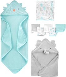 Simple Joys by Carter's baby-girls 8-piece Towel and Washcloth Set