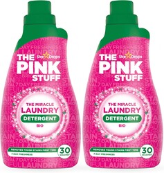 Stardrops - The Pink Stuff - The Miracle Laundry Detergent Bio Liquid - 32oz Pack of 2