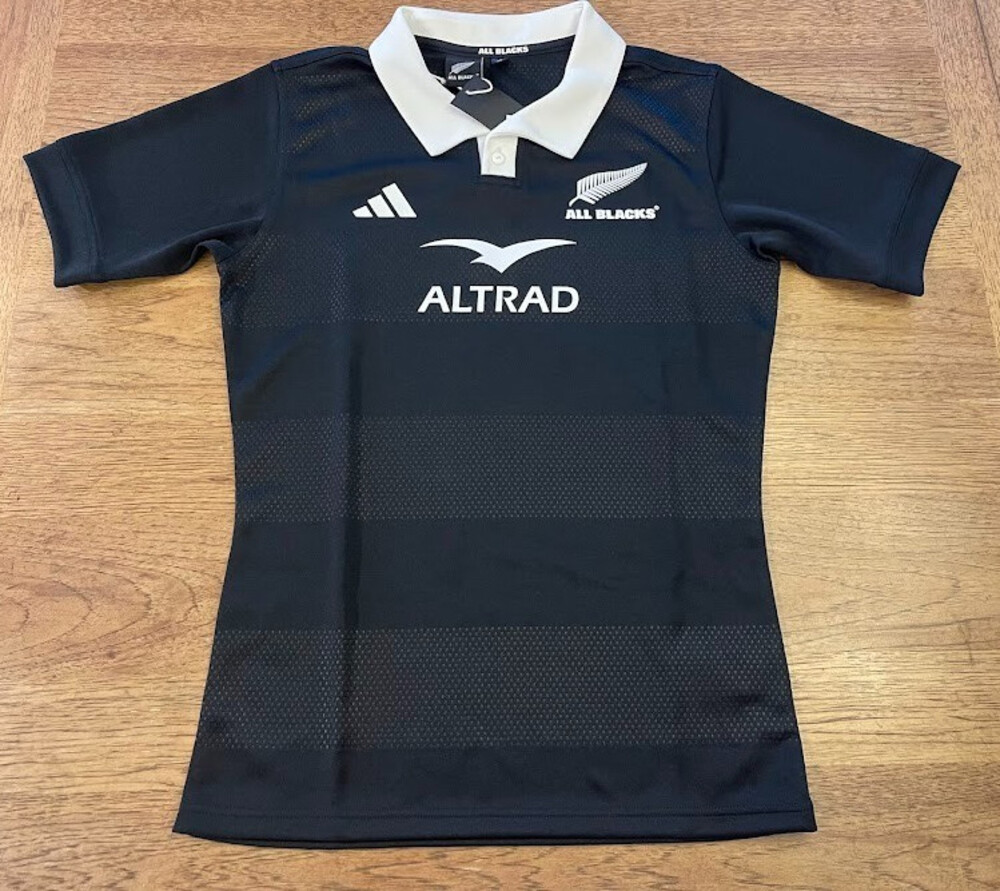 Adidas Black SMALL New Zealand All Blacks 2024/25 Home Authentic Rugby Jersey