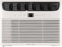 Frigidaire 12,000 BTU Window Air Conditioner with Remote Control, Cools Up to 550 Sq. Ft., Quiet Operation, Eco Mode, 3 Fan Speeds, Auto Restart, White