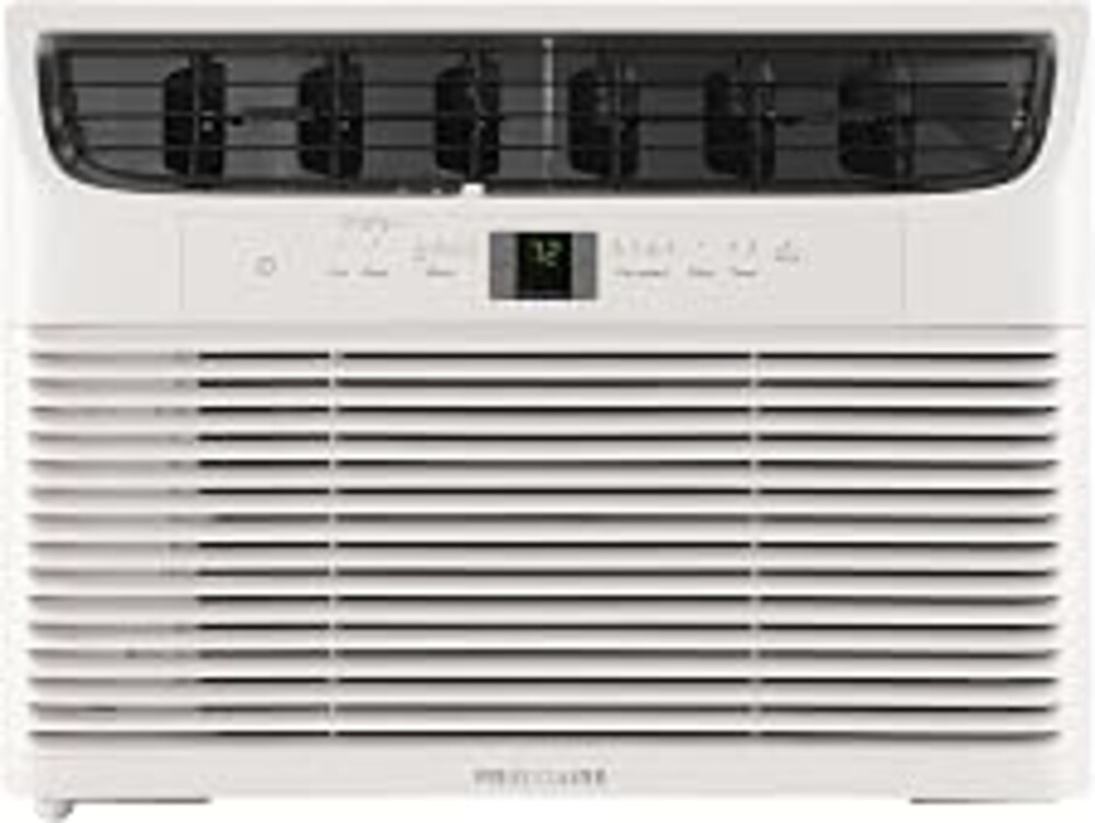 Frigidaire 12,000 BTU Window Air Conditioner with Remote Control, Cools Up to 550 Sq. Ft., Quiet Operation, Eco Mode, 3 Fan Speeds, Auto Restart, White