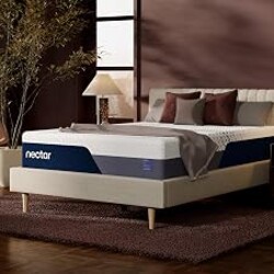 Nectar Luxe 14” Queen Mattress - Medium Firm - Contouring Memory Foam - Cooling Upgrade - Back Pain Relief - Responsive Support - Mattress in a Box - 365-Night Trial & Forever Warranty