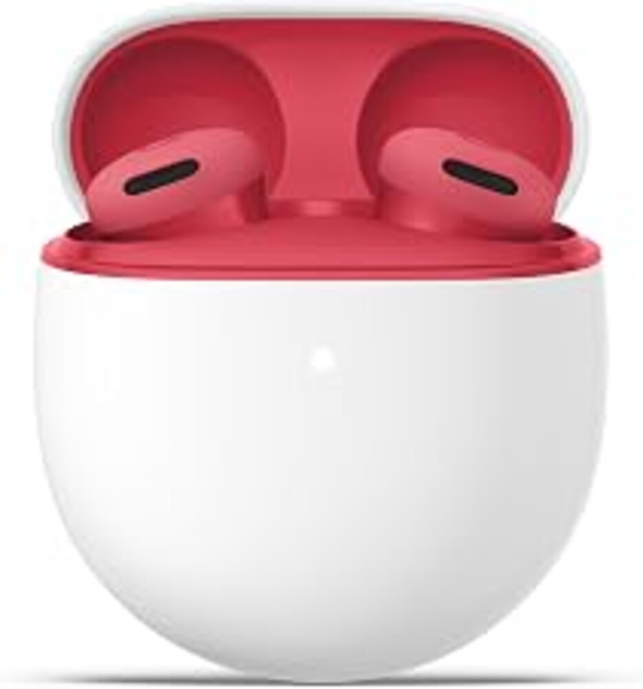 Google Pixel Buds 2a - Wireless Bluetooth Earbuds with Active Noise Cancellation and Transparency Mode - Lightweight, Comfortable Fit - 20-Hour Battery - Water Resistant - Built for Gemini - Berry