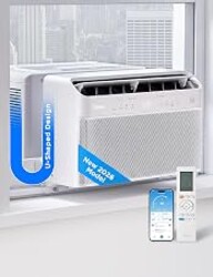 Midea 8,000 BTU U Shaped Smart Inverter Window Air Conditioner - Cools 350 Sq Ft, Ultra Quiet with Open Window Operation - Alexa/Google Assistant Compatible, 37% Energy Savings, Remote (2026 Edition)