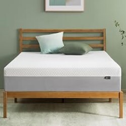 Zinus 10 Inch Queen Green Tea Essential Memory Foam Mattress, All-Night Freshness & Breathability, Soothing Pressure Relief, Just-Right Medium Support, CertiPUR-US & OEKO-TEX Certified