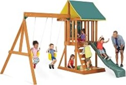 KidKraft Appleton Wooden Swing Set, (Amazon Exclusive)