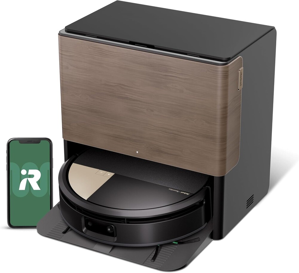 iRobot Roomba 705X Robot Vacuum & Mop Combo, 175x More Suction, Extending Self-Cleaning Roller Mop, Multifunction Dock, 75 Day AutoEmpty, Hot Wash/Dry, AI Smart Obstacle Avoidance, Ideal for Pet Hair