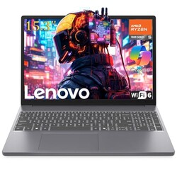 Lenovo 15" Gaming Laptop Computer, AMD Ryzen 5 7535HS 6-Core, 16GB DDR5 RAM, 1TB PCIe SSD, FHD+ Display, WiFi 6, Bluetooth 5.3, Webcam, HDMI, Type-C, Luna Grey, Windows 11 Home