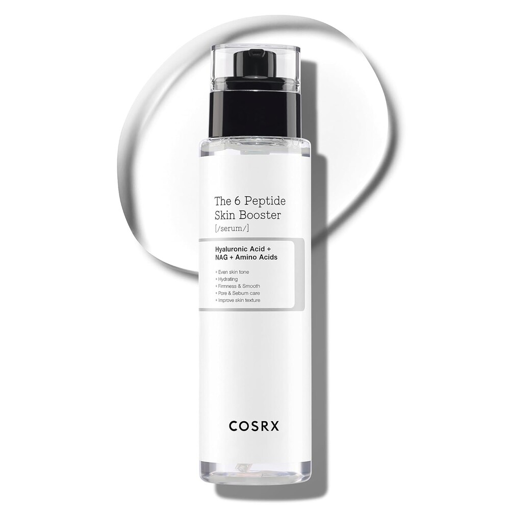 COSRX 6X Peptide Collagen Skin Booster Toner Serum for Dull & Uneven Skin, Preps Skin with Copper Peptides, GHK-Cu, Skin Renewal Boosting Facial Essence, Korean Skin Care, 5.07 oz