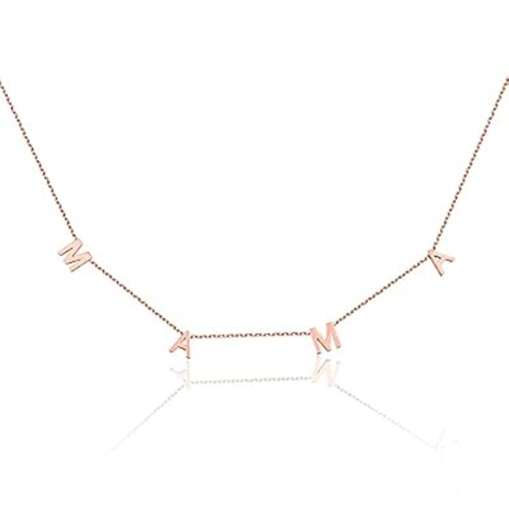 Mothers Day Gifts for Mom, for Wife - 14K Gold Mama Necklace- First Mothers Day Gifts for New Mom - Hypoallergenic, Water-Resistant & Tarnish-Free - Momma Necklace for Women - For Mother to Be
