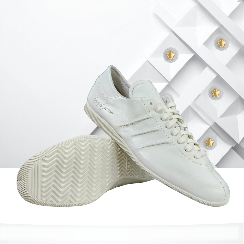 adidas Y‑3 Japan Yohji Yamamoto Triple Off White Leather IE1449 Unisex Women Men