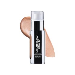 Sacheu Liquid Glow STAY-N Liquid Highlighter & Illuminator Makeup — 30ml Long Lasting Luminous Glow Lightweight Dewy Finish, Glow Getter