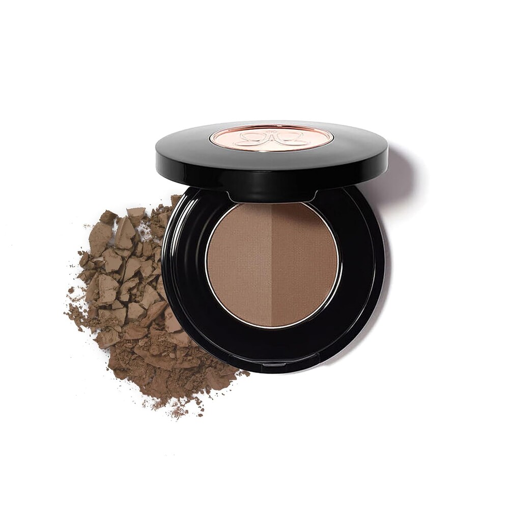 Anastasia Beverly Hills Brow Powder Duo - High-Pigment Compact Brow Powder with Mirrored Travel Case, Blendable Formula for Filling & Shaping Brows