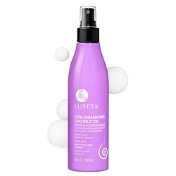 Luseta Leave in Conditioner for Curly with Coconut Oil Promotes Shining, Bouncy, Frizz-free, Sulfate Free Paraben Free 8.5Fl Oz