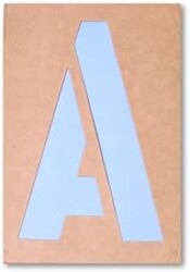 Creative Start® Reusable Stencil, Letters, Numbers and Characters, 2", Gothic (098163)