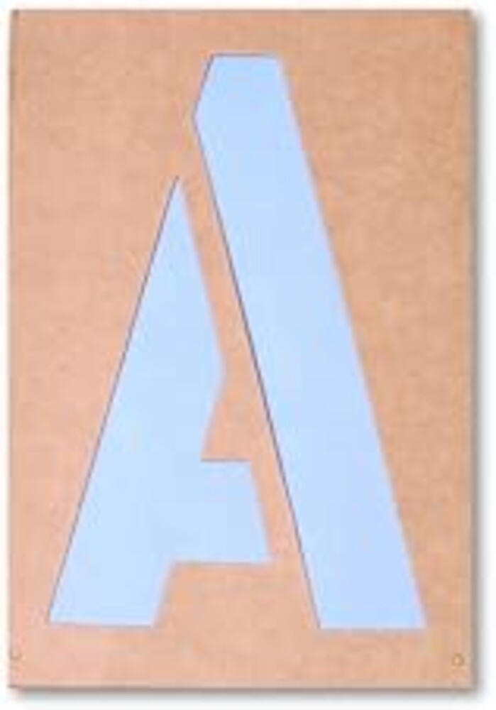 Creative Start® Reusable Stencil, Letters, Numbers and Characters, 2", Gothic (098163)