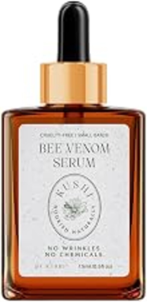 KUSHI Bee Venom Serum – Hydrating & Firming Face Serum for Radiant, Youthful-Looking Skin – Cruelty-Free, No Parabens or Sulfates – 15ml