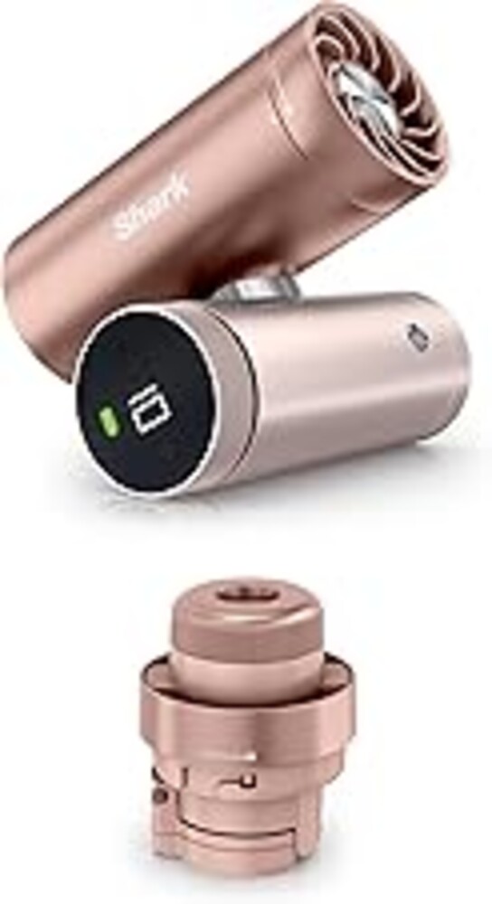 Shark ChillPill: The 2-in-1 Personal Cooling System with Fan, Dry-Touch Mist – Portable, Handheld, Rose Gold (FA023)
