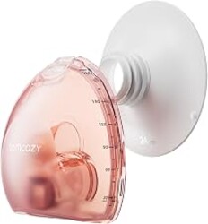 Momcozy Air 1 Single Collector Cup Full Set, Replacement Parts Only Compatible with Momcozy Air 1 (NOT for Others), 24mm Flange, 1 Pack (Not a Pair)