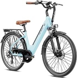 Heybike Cityscape 2.0 Electric Bike for Adults with Peak 1200W Motor, 468Wh Removable Battery, 50Miles 26" Electric Commuter Bike, 7-Speed,UL Certified