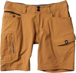 TRUEWERK Men's Work Shorts - T1 WerkShorts, Quick-Dry, Moisture Wicking, 4-Way Stretch Cargo, 7 Pockets