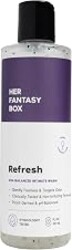 Her Fantasy Box | Refresh pH Balancing Shower Gel - Natural Feminine Hygiene Solution for Gentle Cleansing, Odor Control, and Skin Nourishment - pH-Balanced Formula for All Skin Types (8 oz)