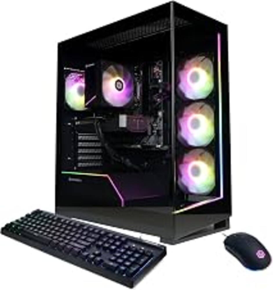 CyberPowerPC Gamer Master Gaming PC, AMD Ryzen 7 8700F 4.1GHz, GeForce RTX 5060 Ti 8GB, 16GB DDR5, 1TB PCIe 4.0 SSD, WiFi Ready & Windows 11 Home (GMA2900A3)