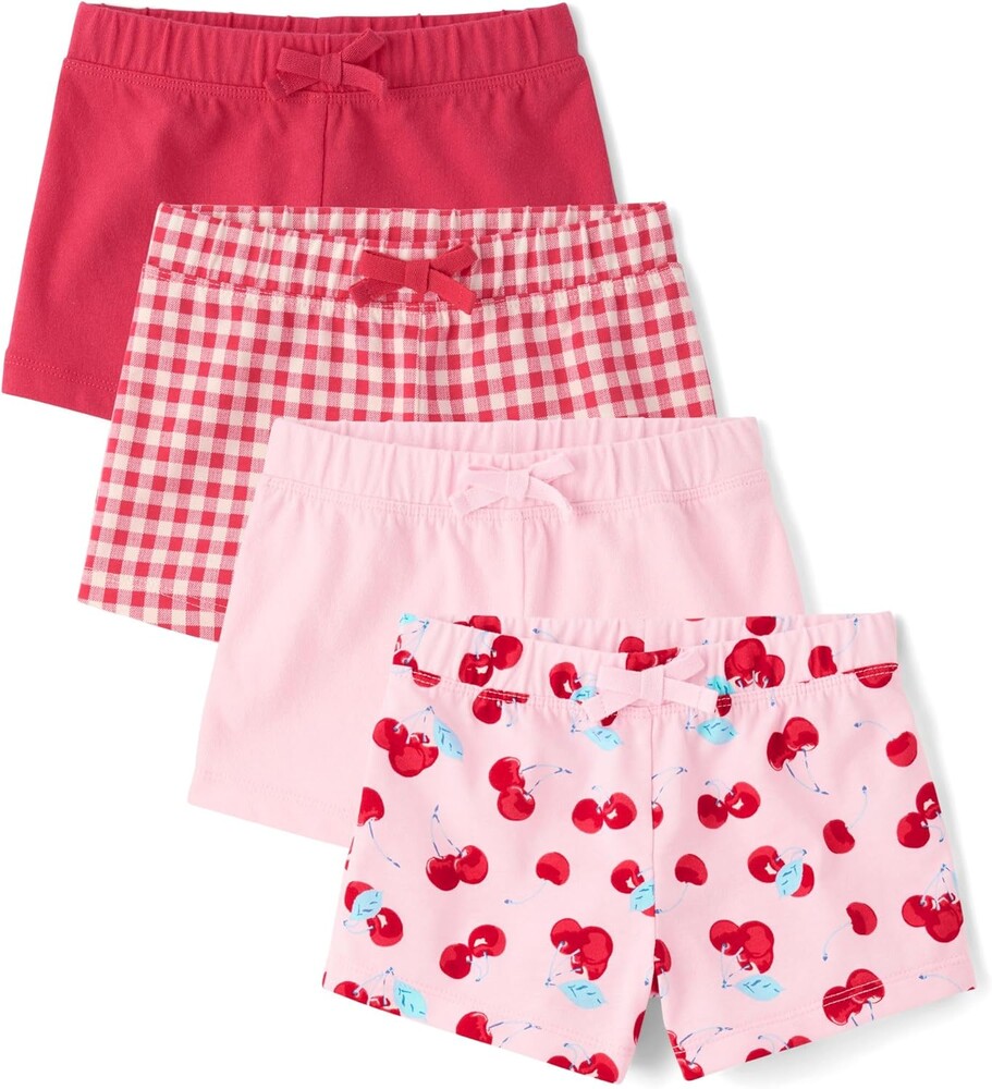The Children's Place Baby Girls' and Toddler Assorted Knit Shorts