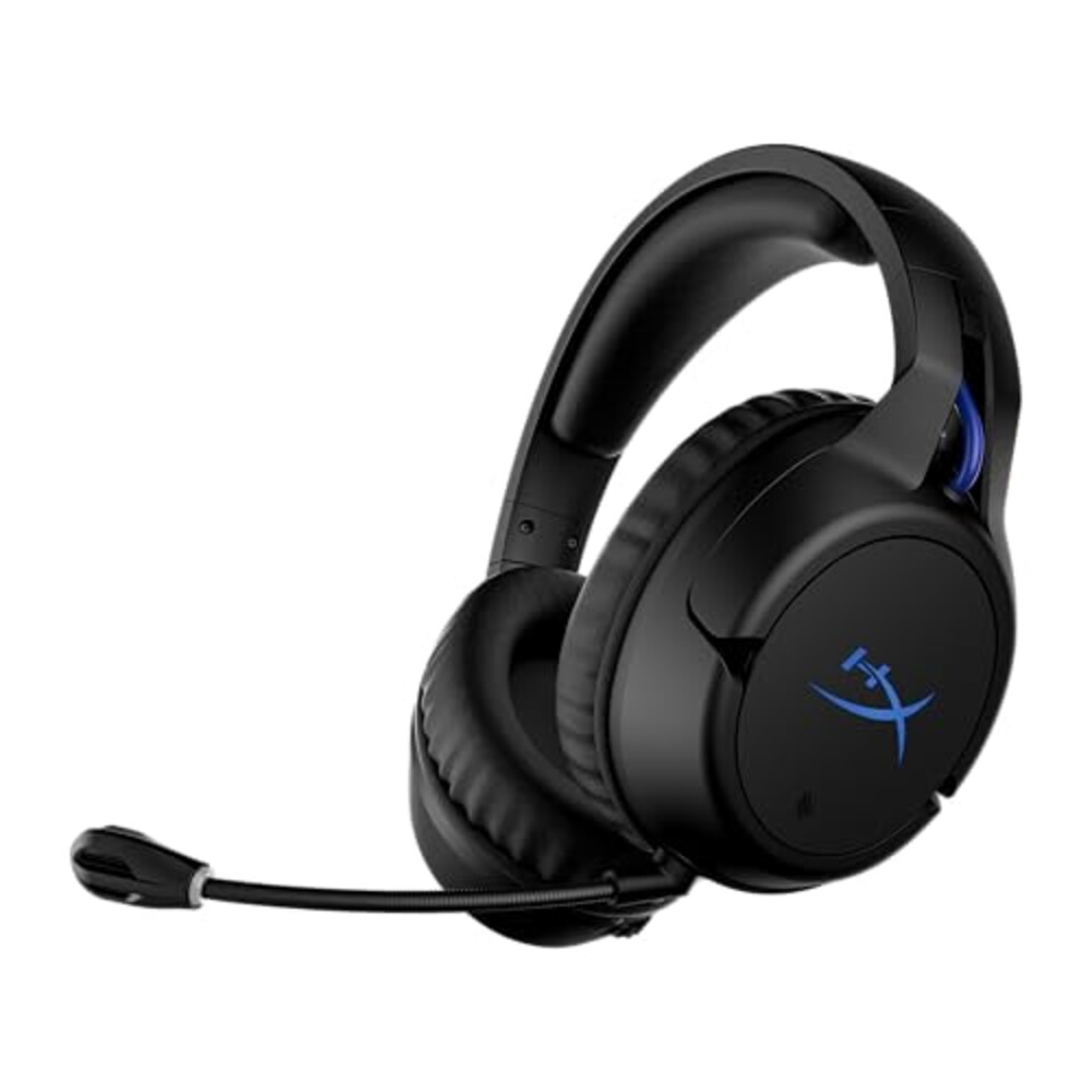 HyperX Cloud Flight – Wireless Gaming Headset for PS5 and PS4, Up to 30-hour battery, Memory foam ear cushions and premium leatherette, Noise-Cancelling Microphone with LED Mic Mute