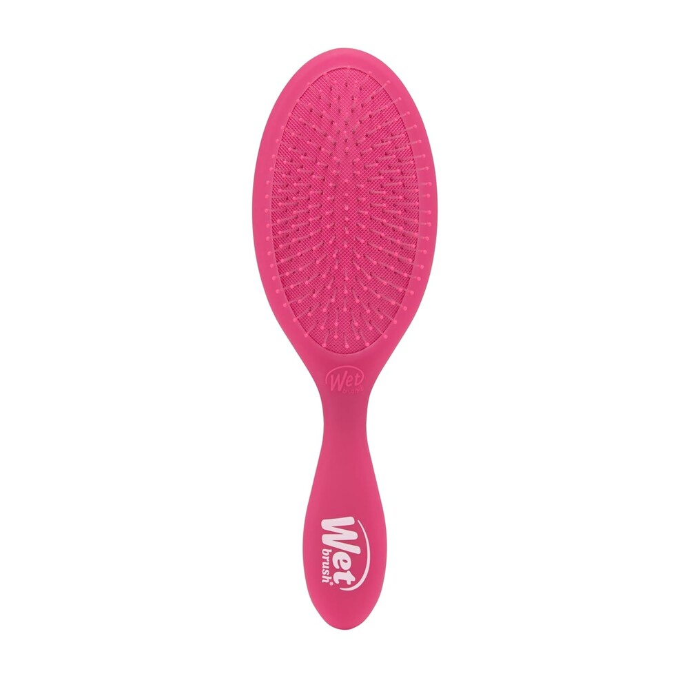 Wet Brush Original Detangler Hair Brush, Pink Frost - Ultra-Soft IntelliFlex Bristles - Detangling Brush Glides Through Tangles For All Hair Types (Wet Dry & Damaged Hair) - Women & Men