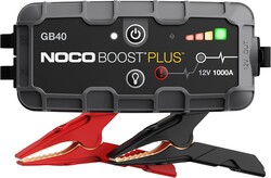 NOCO Boost GB40: 1000A UltraSafe Jump Starter – 12V Lithium Battery Booster Pack, Portable Jump Box, Power Bank & Jumper Cables - for 6.0L Gas and 3.0L Diesel Engines | Spark-Proof + Reverse Polarity Protection - Power Bank - 100-Lumen LED Flashlight - Fo
