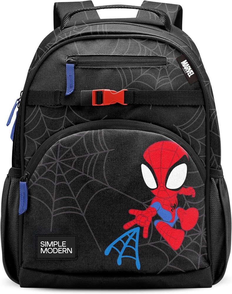Simple Modern Large Marvel Kids Backpack for School Girls and Boys | Elementary Backpack for Teen | Fletcher Collection | Kids - 16" tall | Spidey Kid