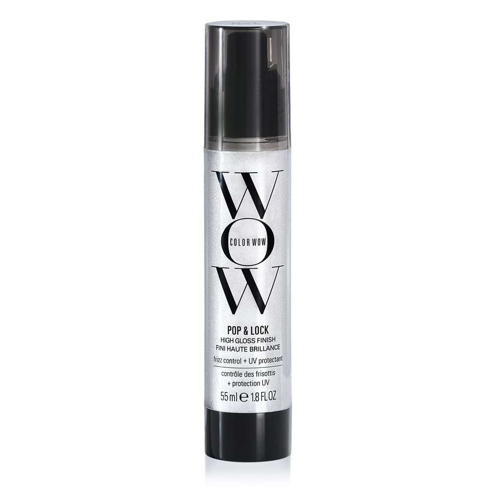 COLOR WOW Pop and Lock High Gloss Finish, Frizz Control Serum to Add Shine and Seal Split Ends