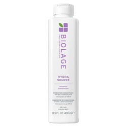 Biolage Hydra Source Shampoo - For Fine to Medium Hair, Softens, Moisturizes & Adds Shine, For Dry Hair, Infused with Micro-Filtered Aloe Vera & Fermented Hyaluronic Acid, Vegan & Paraben-Free