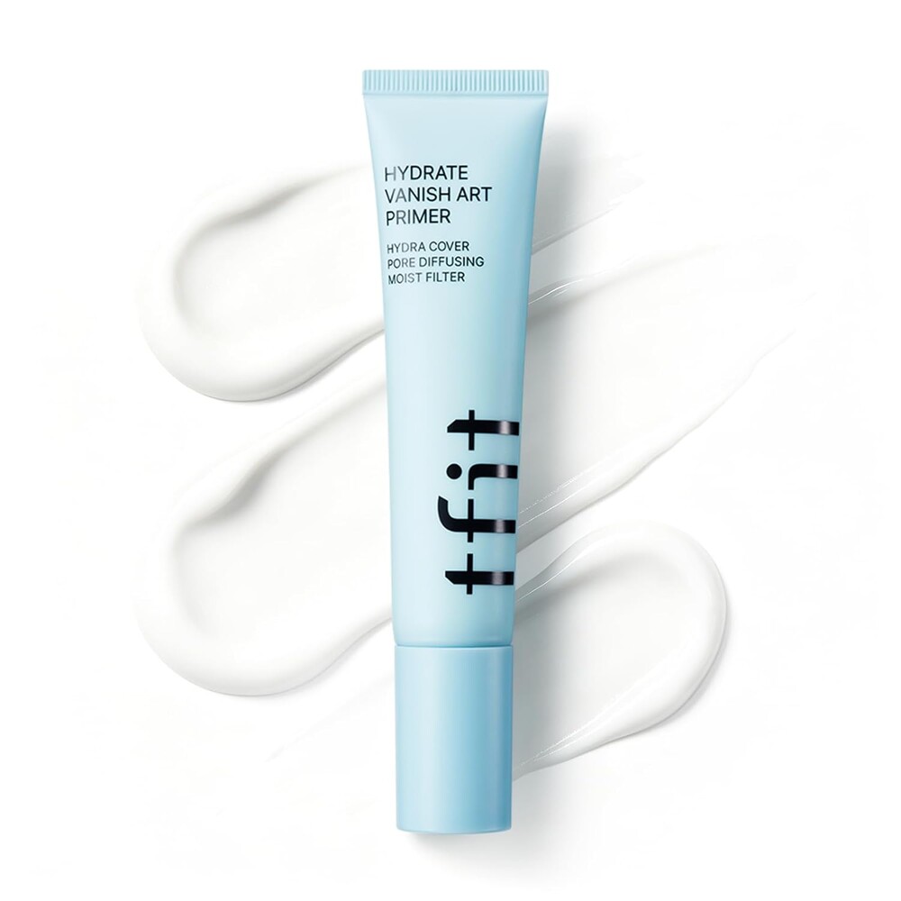 TFIT Hydrate Vanish Art Primer - Hydrating Face Primer, Ideal For Dry Skin, Smooth Skin & Grip Makeup, Korean Makeup, 1.01FL. Oz.
