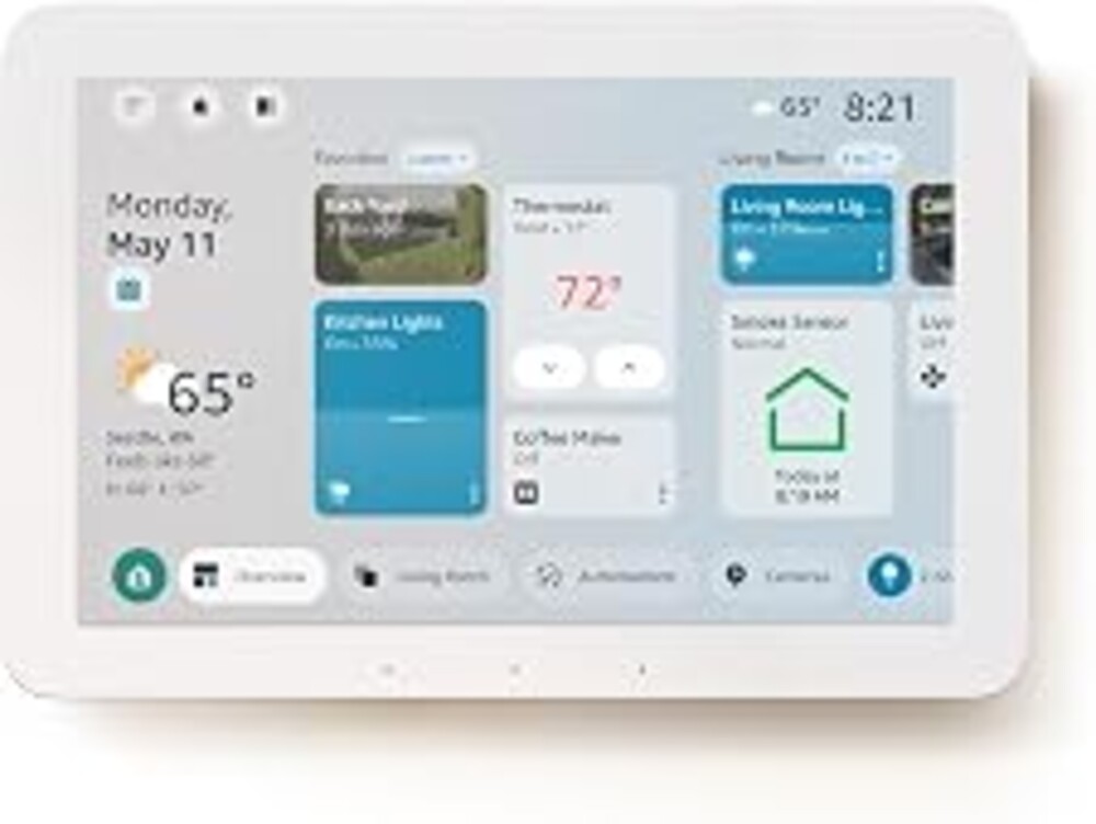 Amazon Echo Hub (newest model), 8” smart home control panel, Designed for Alexa+, Compatible with thousands of devices
