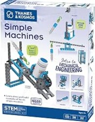 Thames & Kosmos Simple Machines Science Experiment & Model Building Kit, Introduction to Mechanical Physics, Build 26 Models to Investigate The 6 Classic Simple Machines