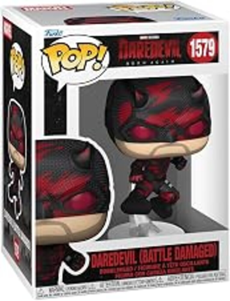 Funko POP! Marvel: Daredevil: Born Again - Daredevil, Battle Damaged