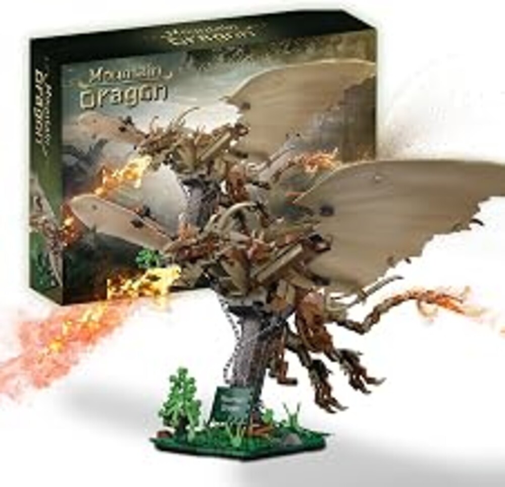 Ideas Magic Wiki Fire Dragon Harry Building Set，Compatible with Lego Adults Collectible MOC Potter Dragon Model STEM Toy for Fans Home Decor,Creative Gift for Kids Boys & Girls 8-16 (886 PCS)
