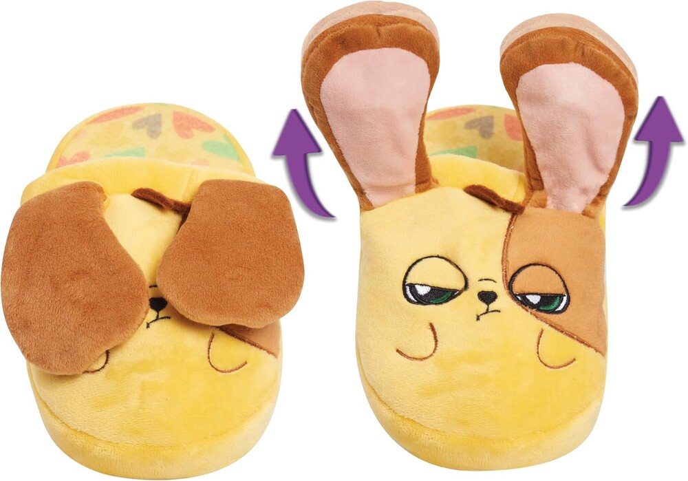 Flipeez Slippers, Puppy, Medium, Youth Sizes 1-3.5