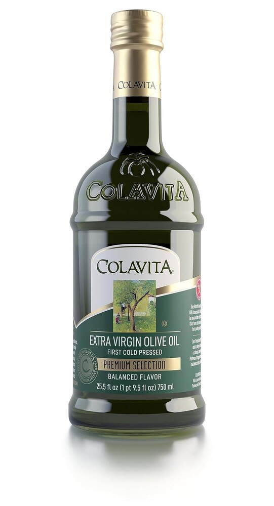 Colavita Extra Virgin Olive Oil Extra Virgin Olive Oil Pack of 2 Glass Bottle