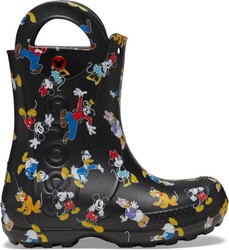 Crocs Kids' Handle It Rain Boots | Waterproof Slip On Shoes | Kids' Rain Boots