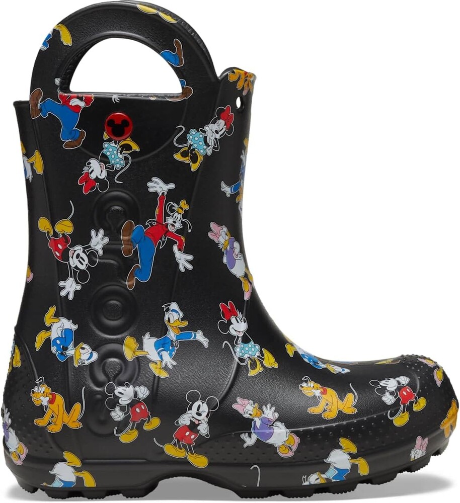 Crocs Kids' Handle It Rain Boots | Waterproof Slip On Shoes | Kids' Rain Boots