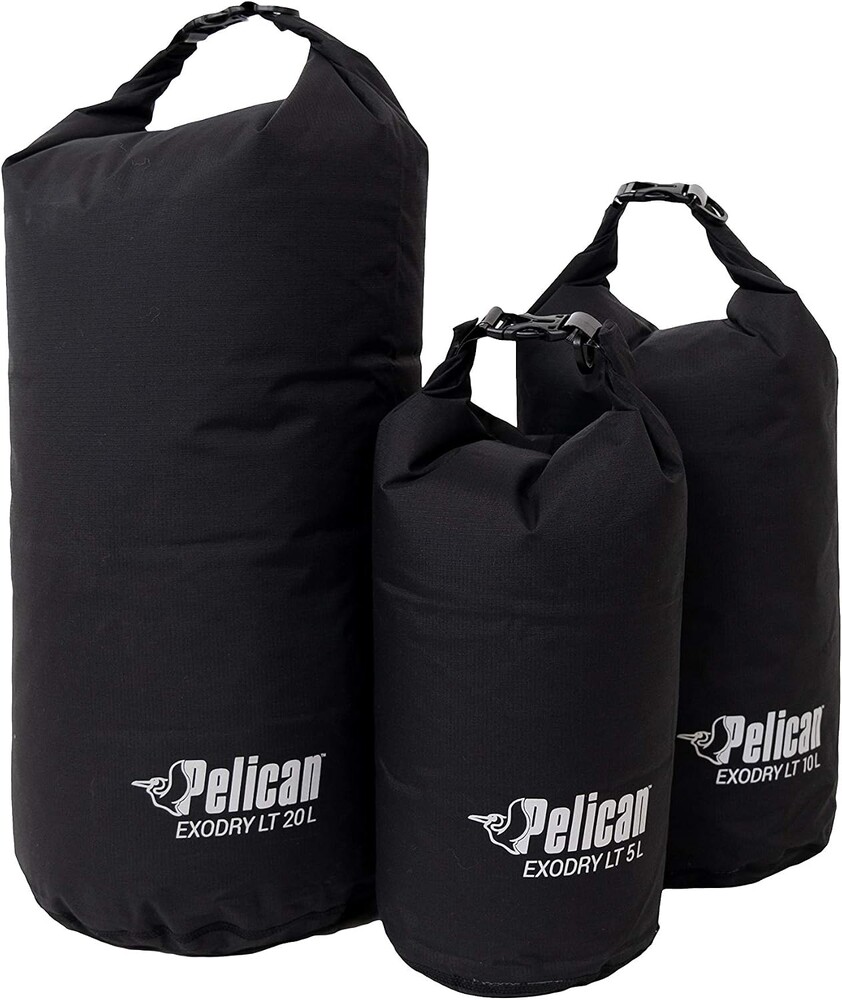 Pelican Sport - Extremely Compact - Lightweight and Waterproof - Roll Top Dry Compression - Keeps Gear Dry for Kayaking, Boating, Beach, Rafting, Hiking, Camping and Fishing